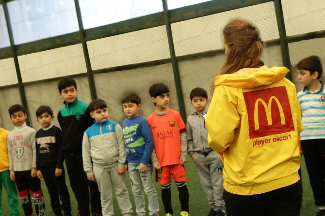 McDonald’s Азербайджан провела спортивный конкурс для детей (фото)