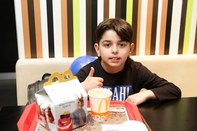 McDonald’s Азербайджан провела спортивный конкурс для детей (фото)