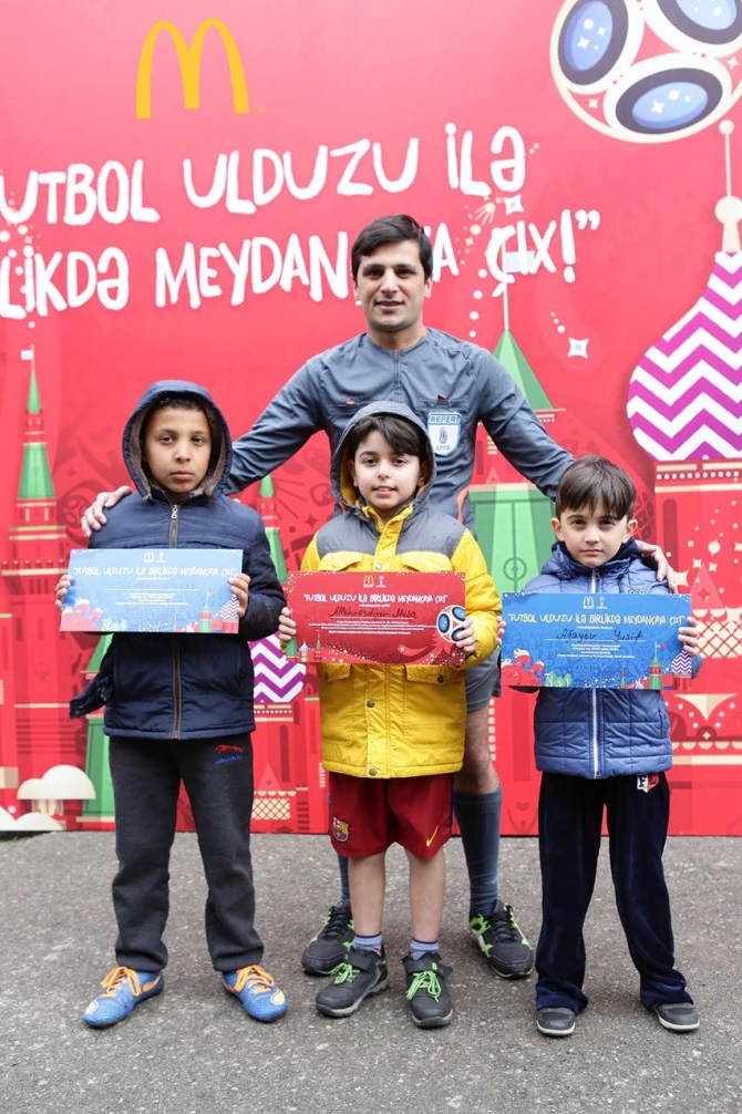 McDonald’s Азербайджан провела спортивный конкурс для детей (фото)