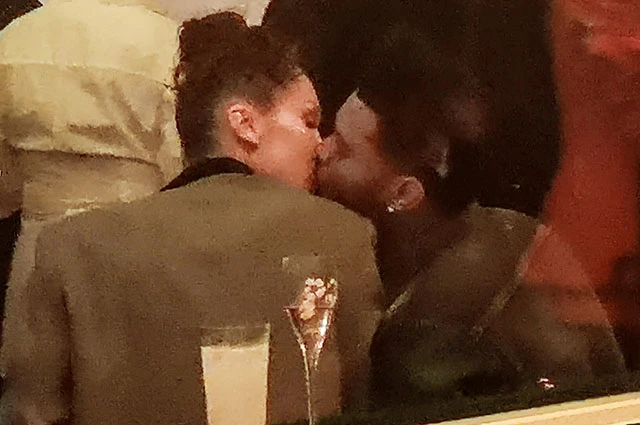 Беллу Хадид и The Weeknd застали за поцелуями в Каннах (фото)