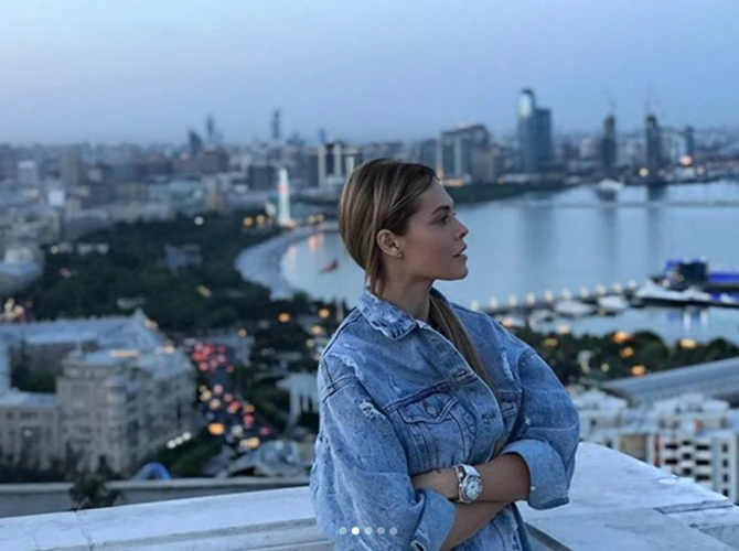 Российские звезды в Баку (фото)