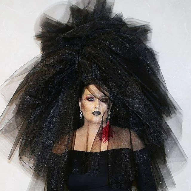 Qara fatalı Elza Seyidcahan - FOTO