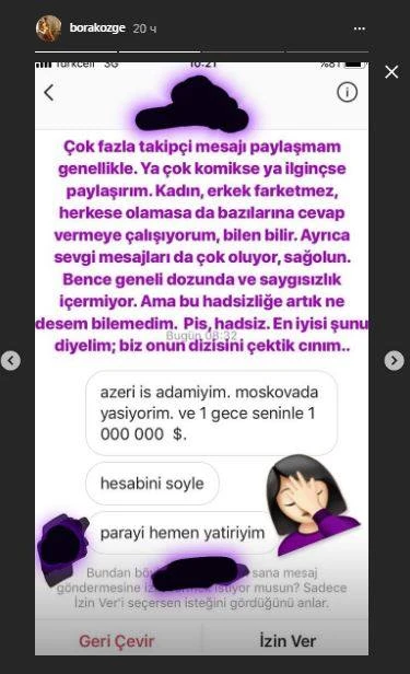 Azərbaycanlı iş adamından türk aktrisaya ƏXLAQSIZ TƏKLİF - Bir gecəyə milyon dollar  - FOTO, VİDEO