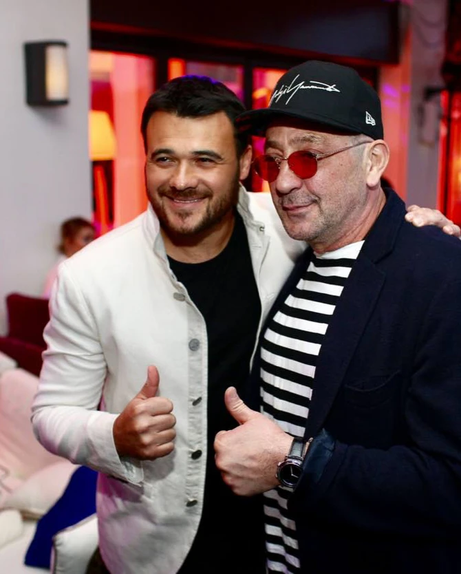 Эмин Агаларов и звезды на pre-party фестиваля 