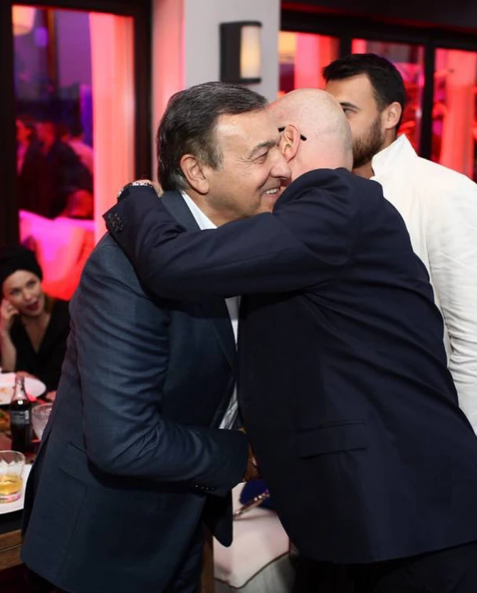 Эмин Агаларов и звезды на pre-party фестиваля 