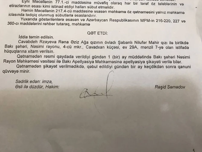 Bakıda kişi məhkəmə zalında öldü, hakim ölünün xeyrinə qərar çıxardı - FOTO
