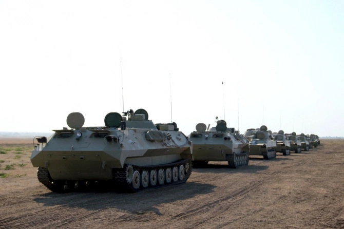 Azərbaycan ordusunun tankları işə düşdü – FOTO
