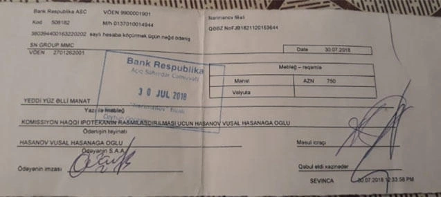 İpoteka pullarını götürüb qaçdı - Bakıda dələduzluq – FOTO