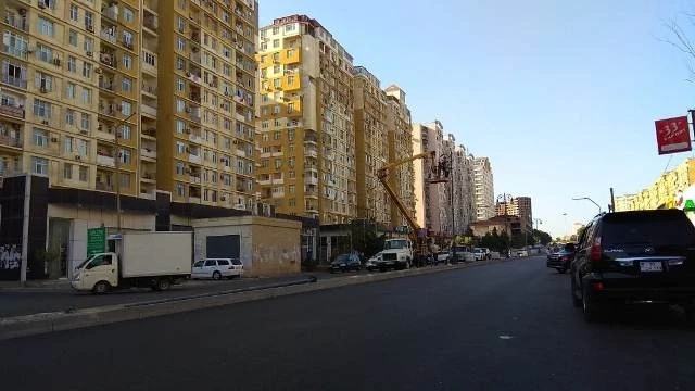 В Баку продолжается снос - ФОТО