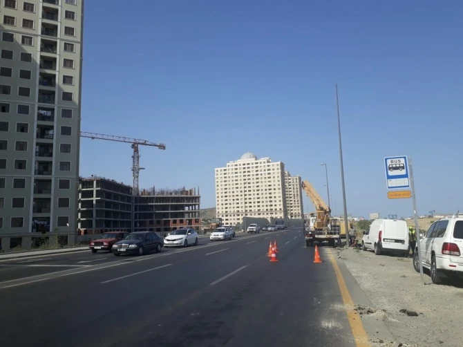 Bakıda 45 yerdə “cib” dayanacaqlar qurulur – FOTO