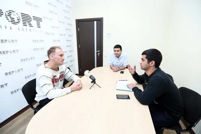Адриан Скарлатаке: У моего ребенка будет азербайджанское гражданство - ИНТЕРВЬЮ
