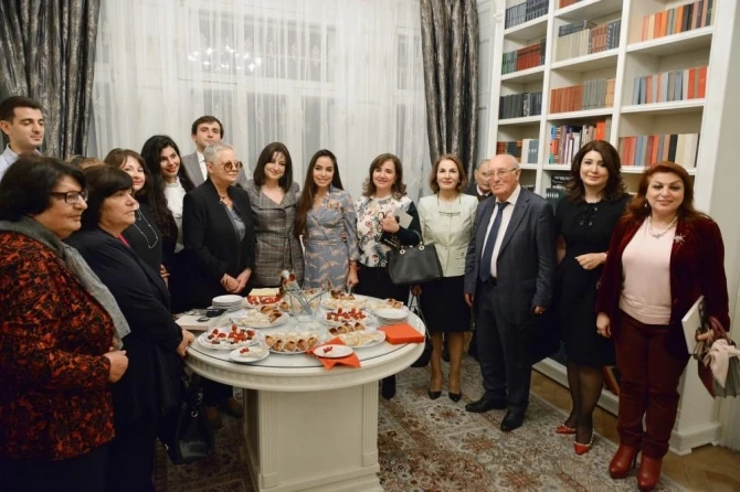 Leyla Əliyeva kitab təqdimatında - FOTO