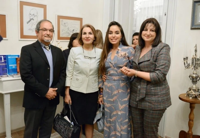 Leyla Əliyeva kitab təqdimatında - FOTO