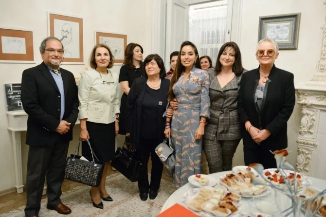 Leyla Əliyeva kitab təqdimatında - FOTO