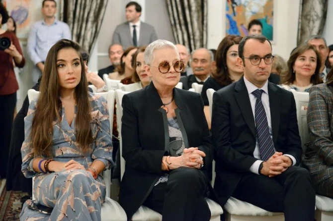 Leyla Əliyeva kitab təqdimatında - FOTO
