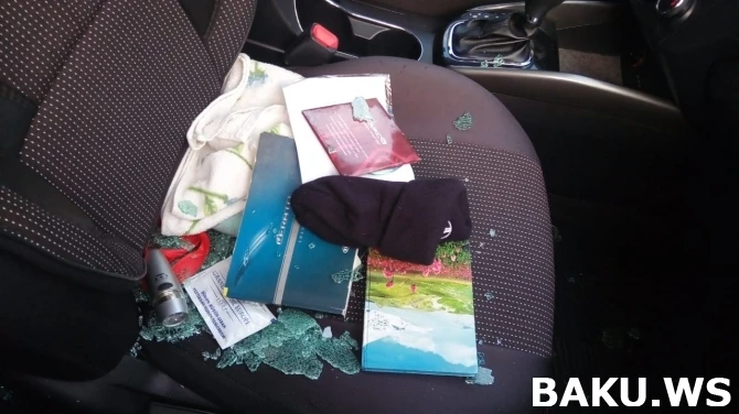 В Баку ограблены 3 автомобиля одного человека: причинен крупный ущерб – ФОТО+ВИДЕО