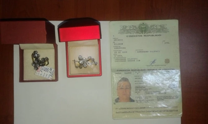 За попытку незаконного провоза 14 бриллиантовых комплектов через госграницу Азербайджана задержаны 11 иностранцев - ФОТО