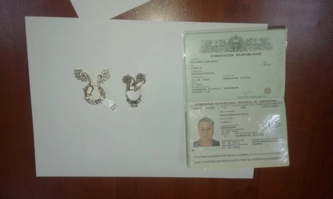 За попытку незаконного провоза 14 бриллиантовых комплектов через госграницу Азербайджана задержаны 11 иностранцев - ФОТО