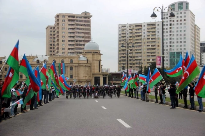 Mədət Quliyev veloyürüşdə - FOTO