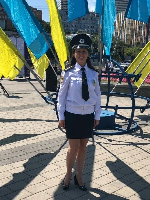 Азербайджанка – начальник полиции в Украине – ФОТО