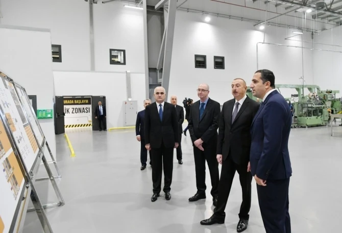 В Азербайджане заработала крупнейшая фабрика - ФОТО