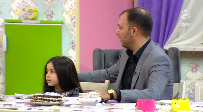 Azərbaycanlı aktyorun 7 yaşlı qızı - FOTOLAR