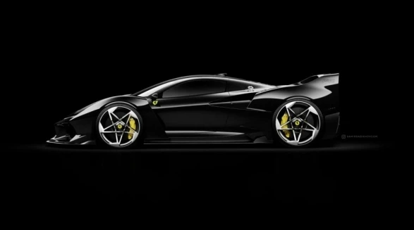 Азербайджанский дизайнер представил легендарный Ferrari в новом образе - ФОТО