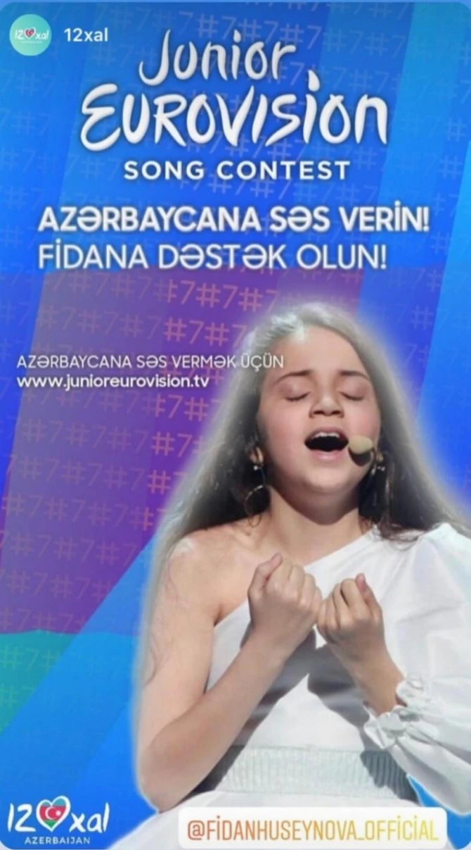 Fidanı birinci etmək sizin əlinizdədir - Azərbaycana səs verin! (VİDEO)