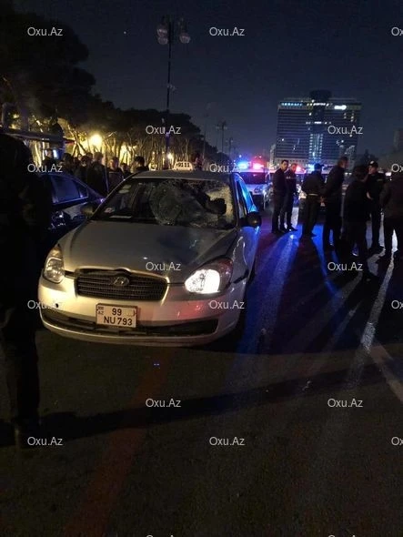 В Баку автомобиль сбил пешеходов: есть жертва - ФОТО В Баку автомобиль сбил пешеходов: есть жертва - ФОТО