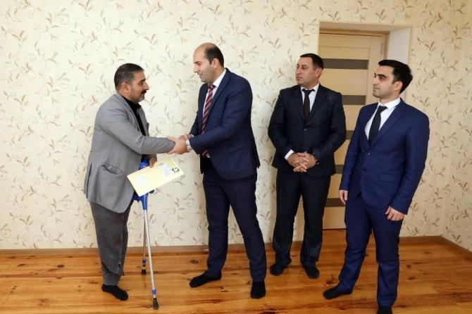 Инвалиды Карабахской войны получили новое жилье - ФОТО
