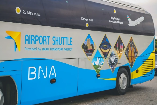 Ekspres xətt avtobuslarının xarici tərtibatında dəyişiklik edilib – FOTO