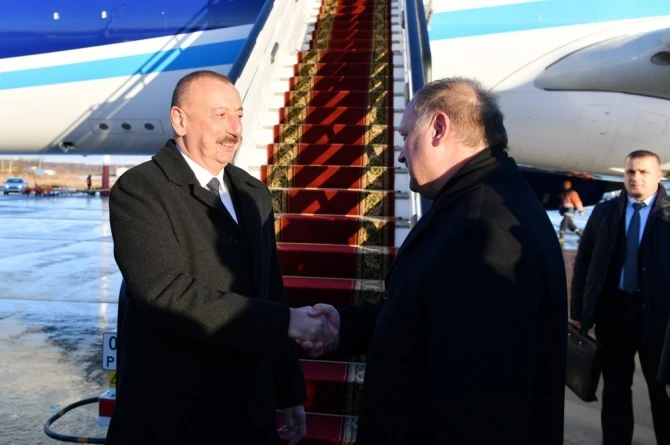 Ильхам Алиев и Владимир Путин вместе посмотрели балет 