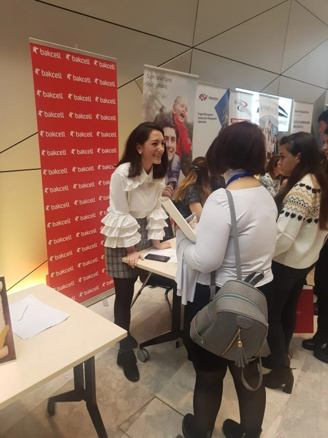 Bakcell daha bir iri məşğulluq sərgisinə qatılıb