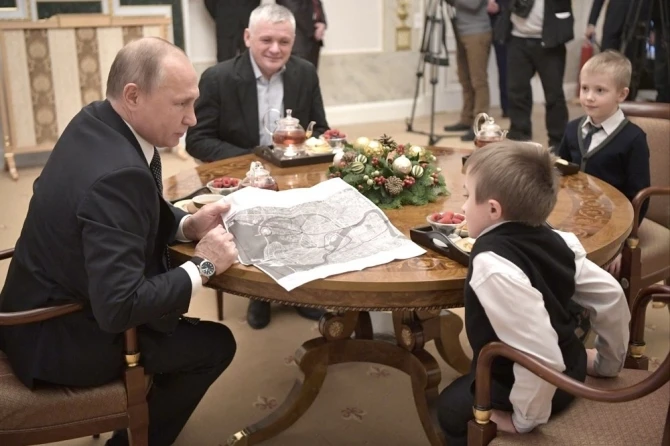 Путин исполнил мечту тяжелобольного мальчика - ФОТО+ВИДЕО