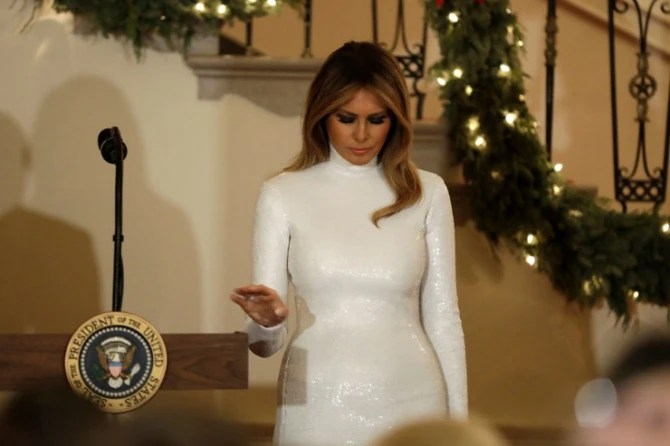 Меланья Трамп показала идеальную фигуру на балу - ФОТО