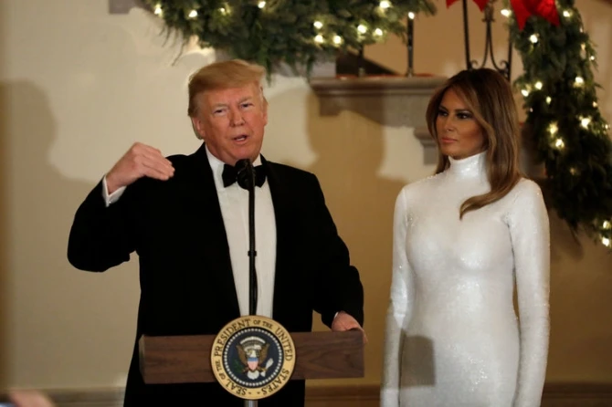 Меланья Трамп показала идеальную фигуру на балу - ФОТО