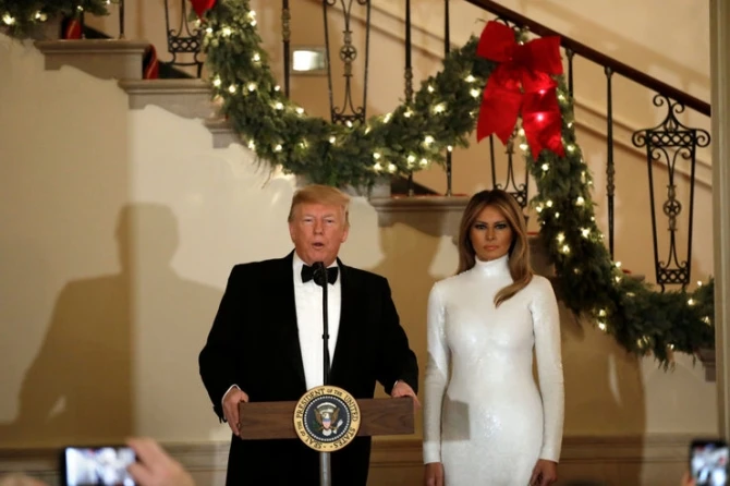 Меланья Трамп показала идеальную фигуру на балу - ФОТО