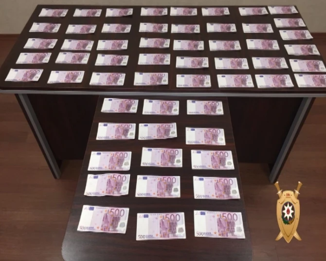 В Баку изъяли из оборота 42 тысячи фальшивых евро - ВИДЕО