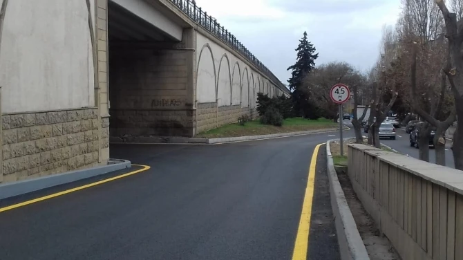 На этой дороге в Баку изменилось движение - ФОТО