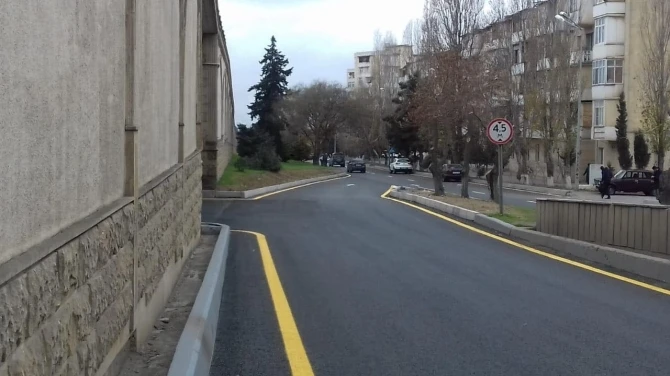 На этой дороге в Баку изменилось движение - ФОТО
