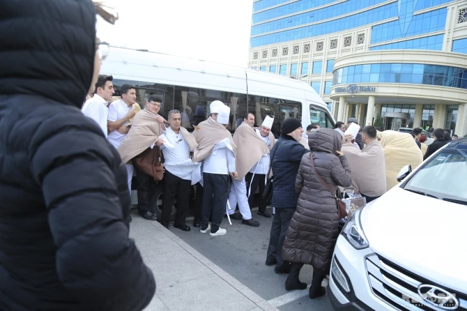Кадры пожара в отеле Hilton: арабы выбежали на улицу - ФОТО+ВИДЕО
