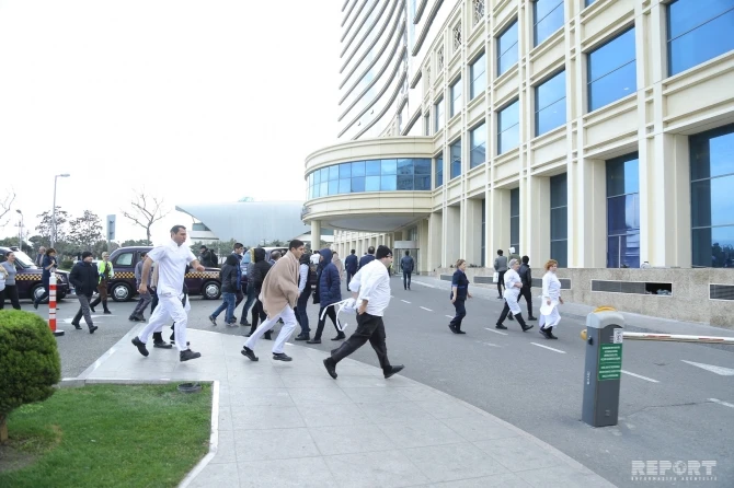 Кадры пожара в отеле Hilton: арабы выбежали на улицу - ФОТО+ВИДЕО