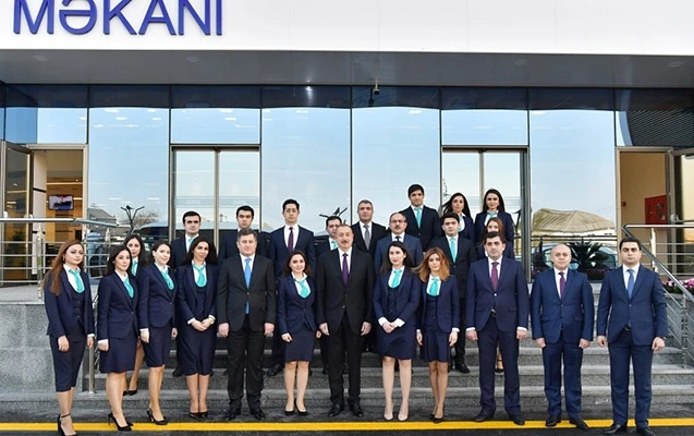 Prezident Əmlak Xidmətləri Məkanının açılışında - FOTOLAR