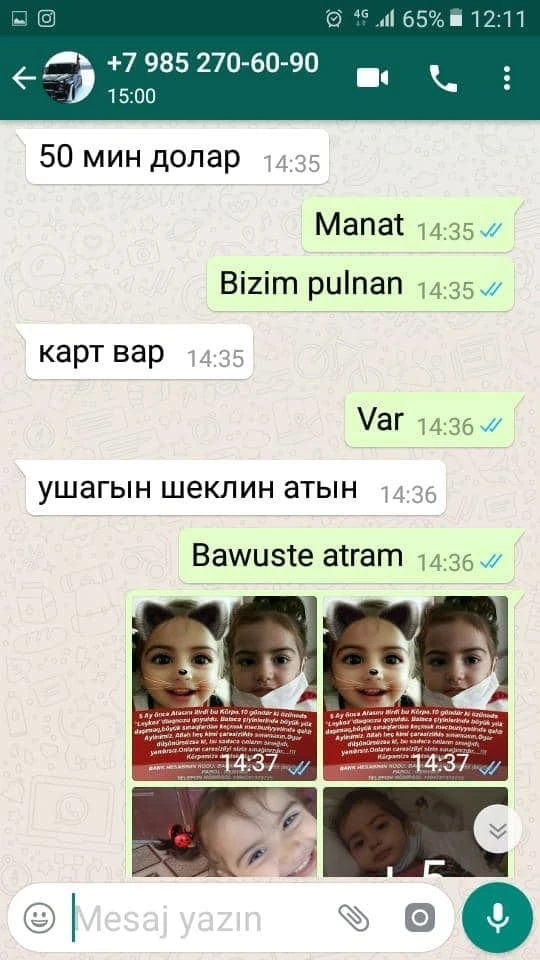 Moskvada yaşayan 