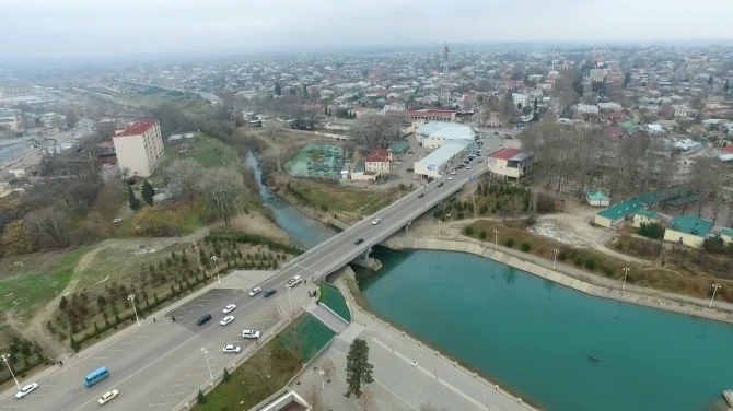 В Азербайджане построен новый мост - ФОТО+ВИДЕО