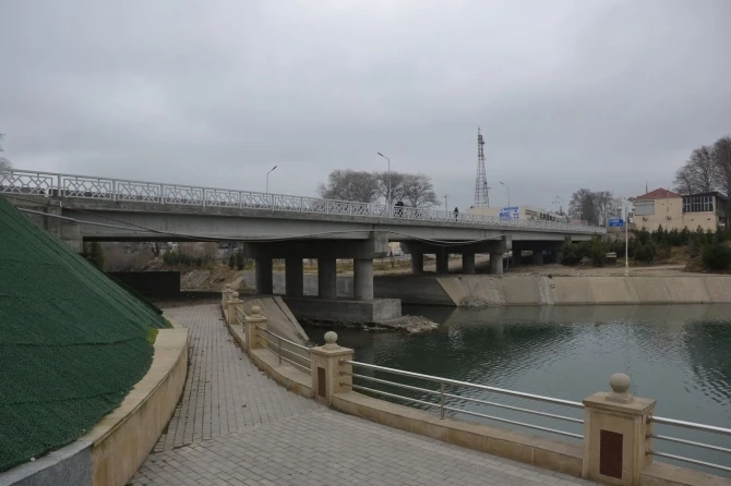 В Азербайджане построен новый мост - ФОТО+ВИДЕО