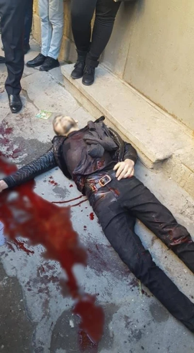 В центре Баку зверски убили 22-летнего парня - ФОТО+ВИДЕО