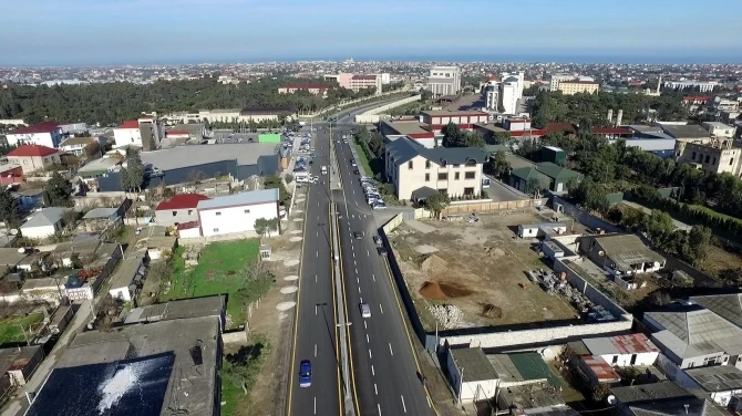 Завершилось строительство одной из бакинских дорог - ФОТО+ВИДЕО