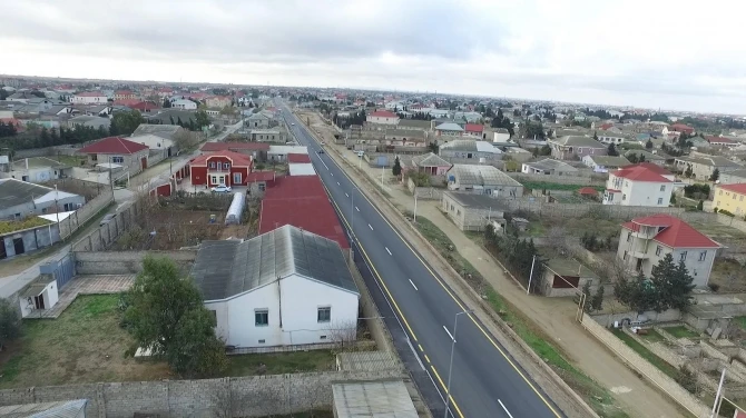 Завершилось строительство одной из бакинских дорог - ФОТО+ВИДЕО