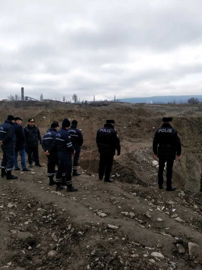 Qubada hadisə - Polislər səfərbər oldu (FOTO)
